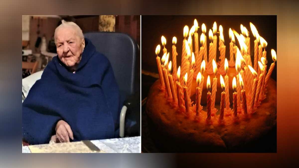 Nonna Marietta completa 111 anos na Italia