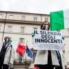 Protesto em Roma