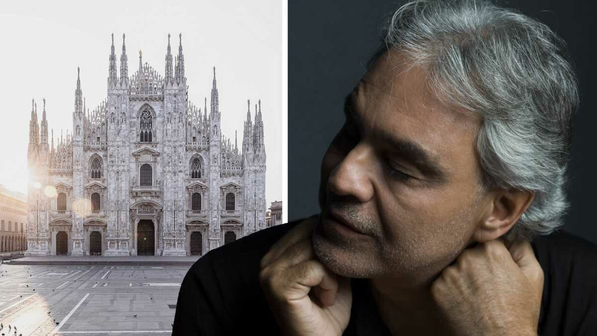 Andrea Bocelli ao vivo direto da Duomo de Milão