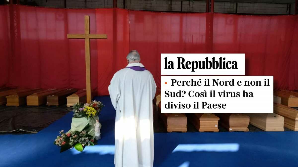 Jornal tenta desvendar o mistério das contaminações no Norte e no Sul da Itália