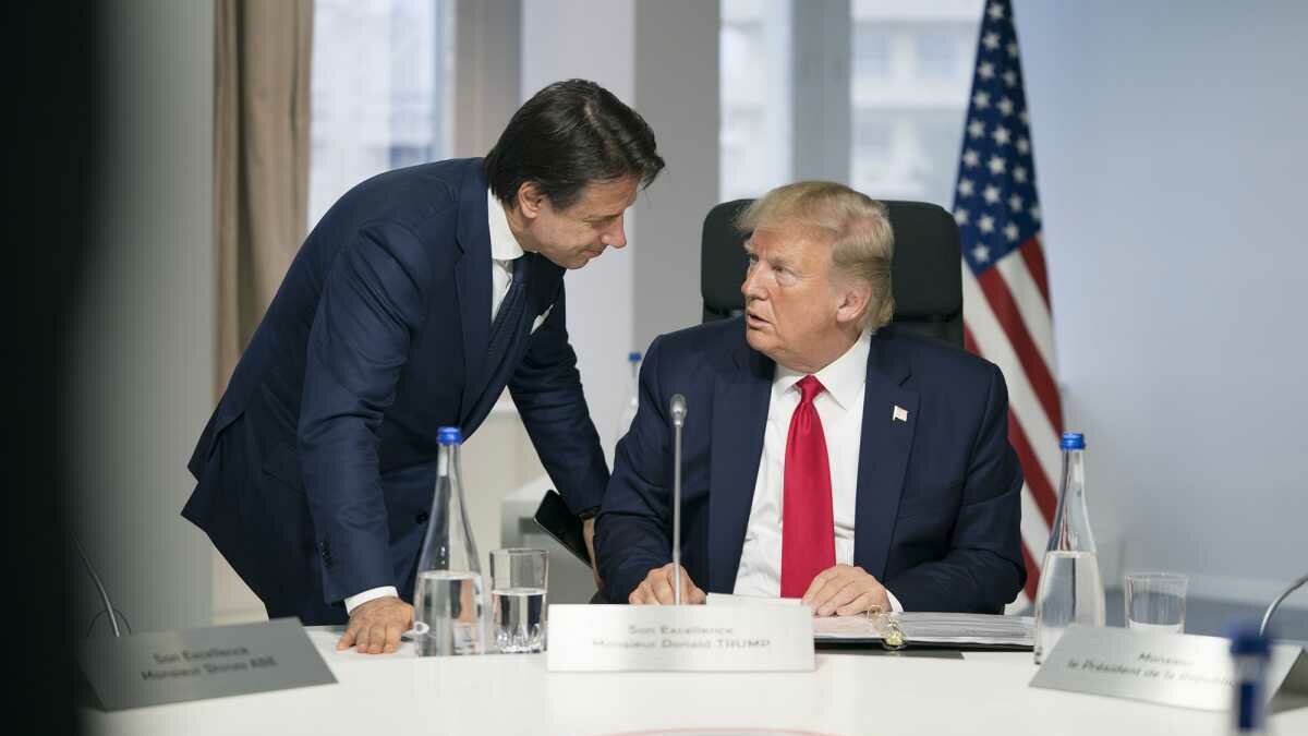 Em memorando, Trump ordena EUA ajudar a Itália do premiê Conte