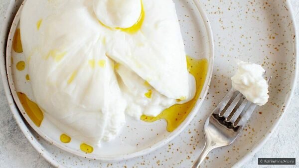 Origem da burrata