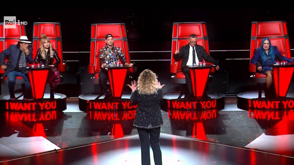 the voice senior italia