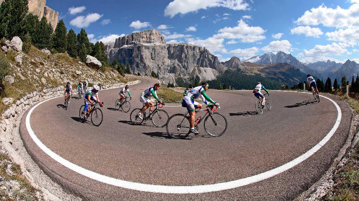 ciclovia dolomitas