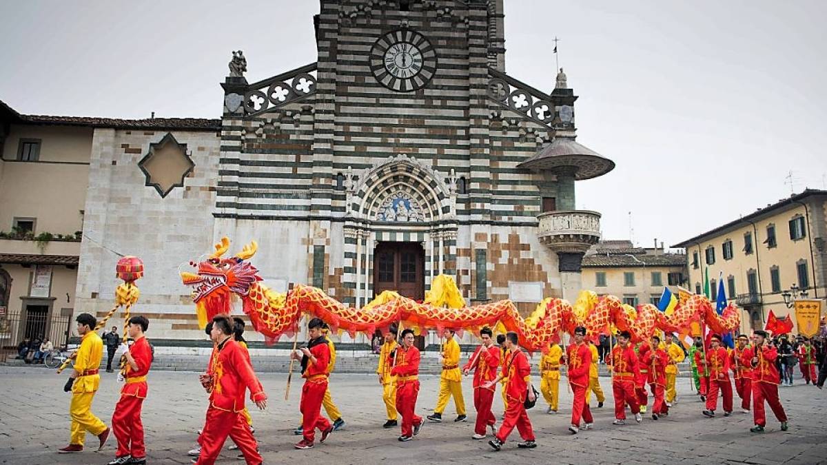 cidade italiana chineses