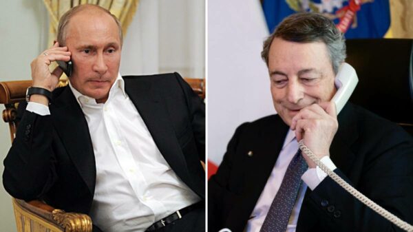 Draghi a Putin