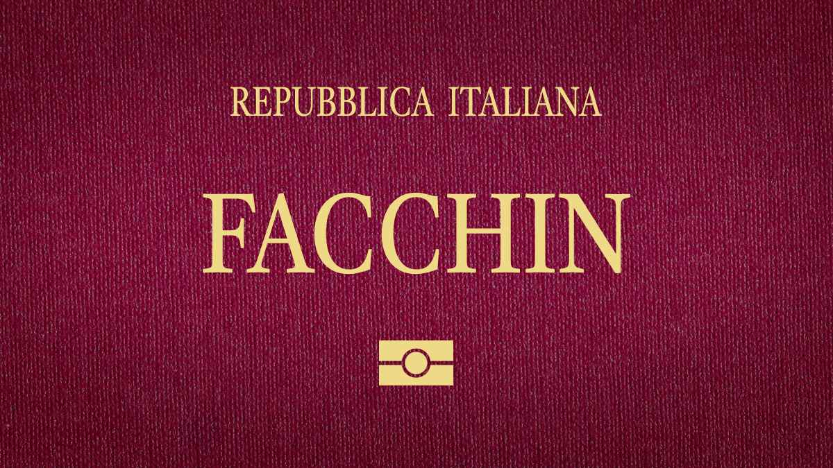 sobrenome italiano facchin