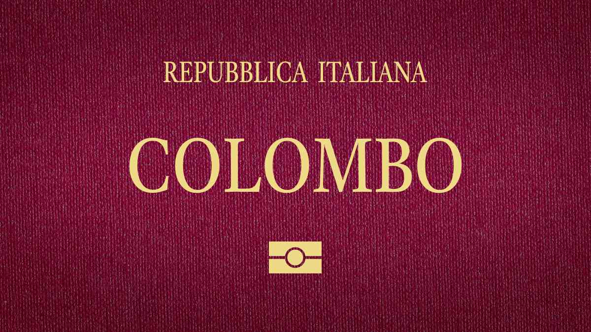 sobrenome italiano colombo