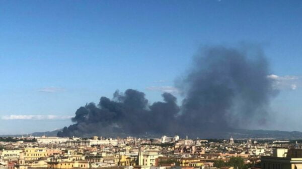 Incendio em Roma