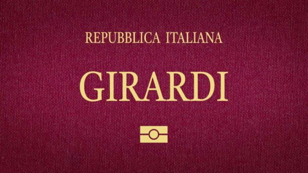 sobrenome italiano Girardi