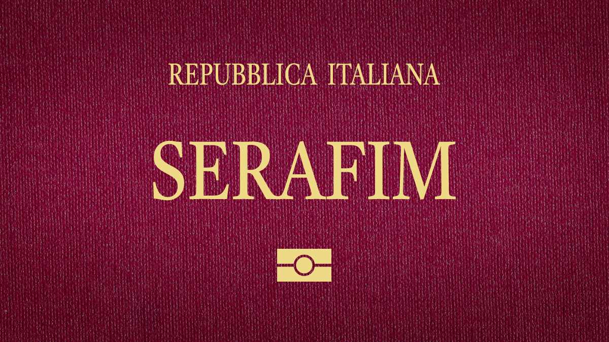 sobrenome italiano SERAFIM