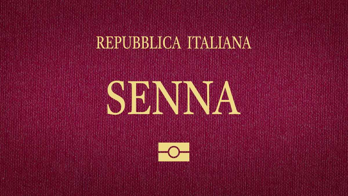 sobrenome italiano Senna