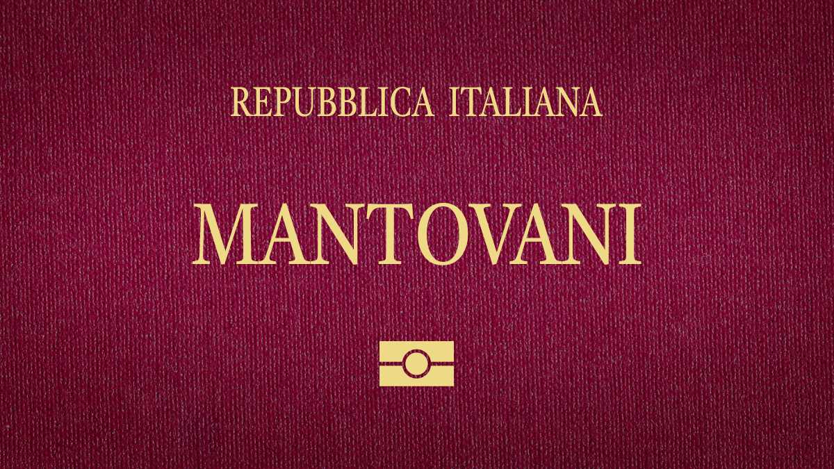 sobrenome italiano mantovani