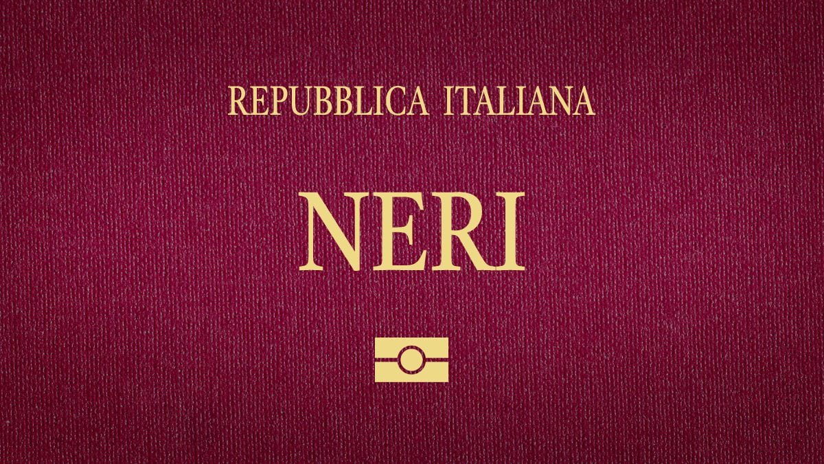 sobrenome italiano neri