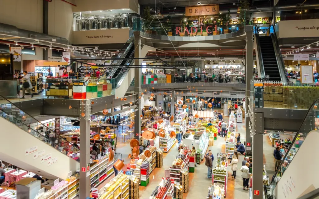 EATALY, o maior centro gastronômico italiano de São Paulo | Foto: Depositphotos