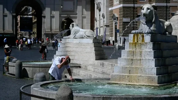 Especialistas alertam para temperaturas extremas, com picos de até 43°C no sul do país | Foto: Filippo MONTEFORTE / AFP