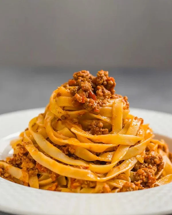 Tagliatelle à bolonhesa em Bolonha