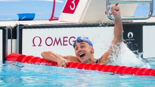 País conquistou seis medalhas nas piscinas em Paris.